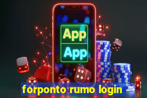 forponto rumo login